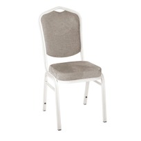 стул Хит Профиль: 25 мм Стул Хит 25 мм с широким сидением, шенилл Malta 09, каркас белый фото