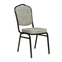 стул Хит Профиль: 25 мм Стул Хит 20мм - антик серебро, велюр серый фото