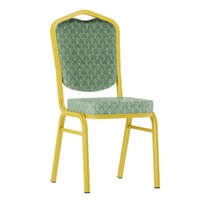 стул Хит Профиль: 25 мм Стул Хит 25, жаккард Арш Изумруд, каркас золото фото